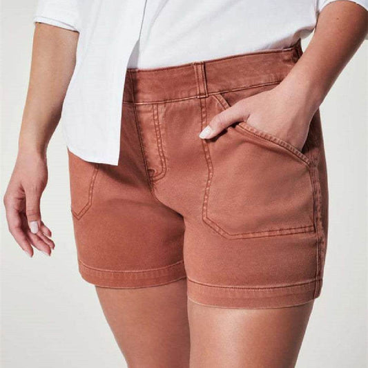 Women's High Waist Overalls Casual Pants Cotton And Linen Thin A- Line - Velora