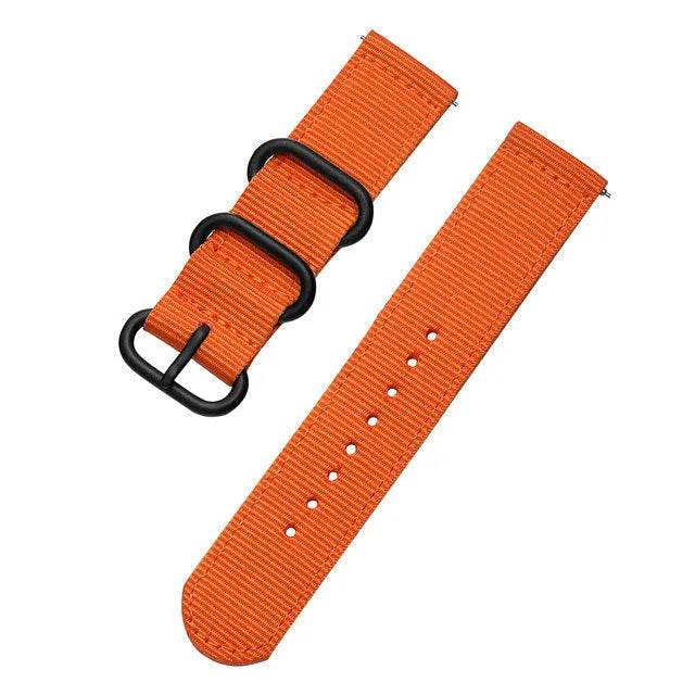 Suitable For Quick Release Watchband Gear S3 S2 Thickened Nylon Canvas Watch Strap - Velora