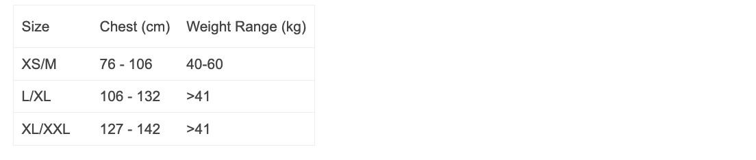 NRS Oso PFD's Unisex Fit UL & ULC Approved - Velora