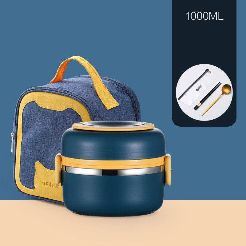 304 Stainless Steel Multi-layer Thermal insulated lunch container - Velora