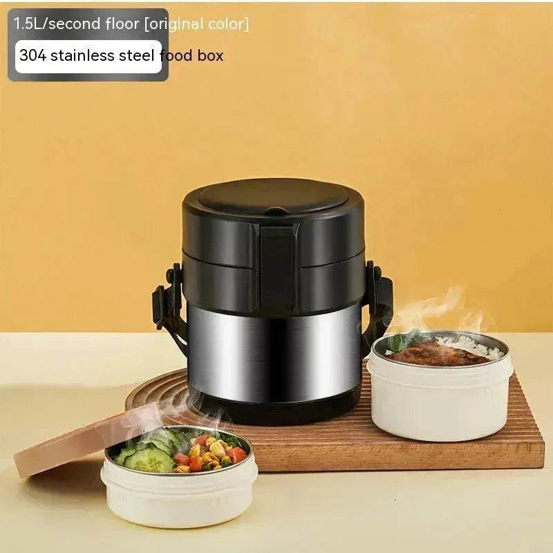 304 Stainless Steel Large Capacity Vacuum Thermal Insulated Lunch Box - Velora
