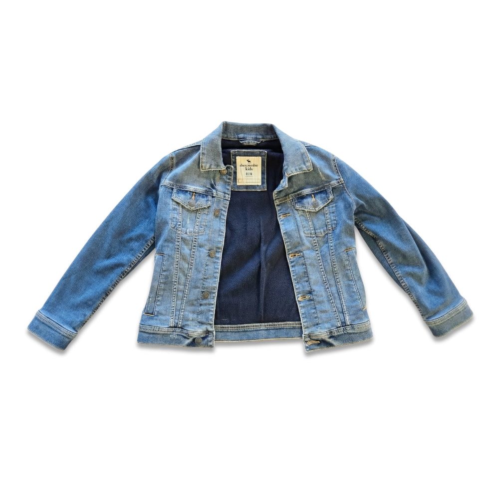 9-10Y Vintage Lined Denim Jacket | Abercrombie Kids Sassy's Garage