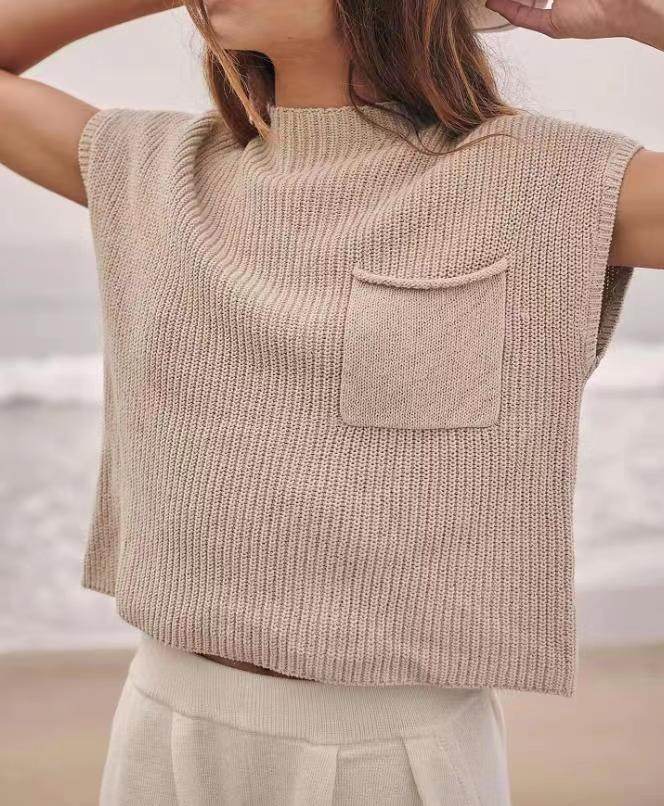 Women's Casual Two Piece Outfits With Pockets Summer Sleeveless Top And Loose Pants Fashion Tracksuit Lounge Sets - Velora