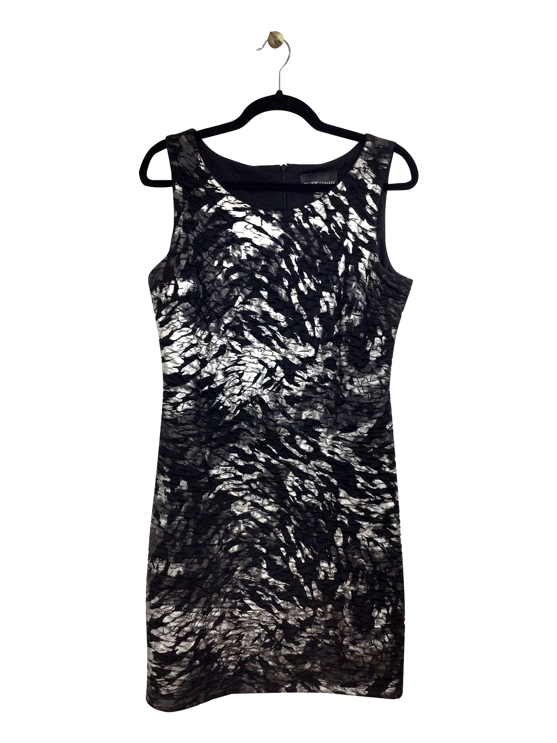 FRANK LYMAN Mini Dress Regular fit in Black - 10 - Velora
