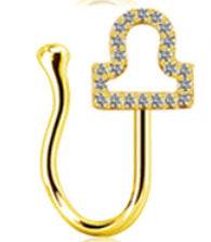 Constellation Nose Ring Piercing Jewelry - Velora