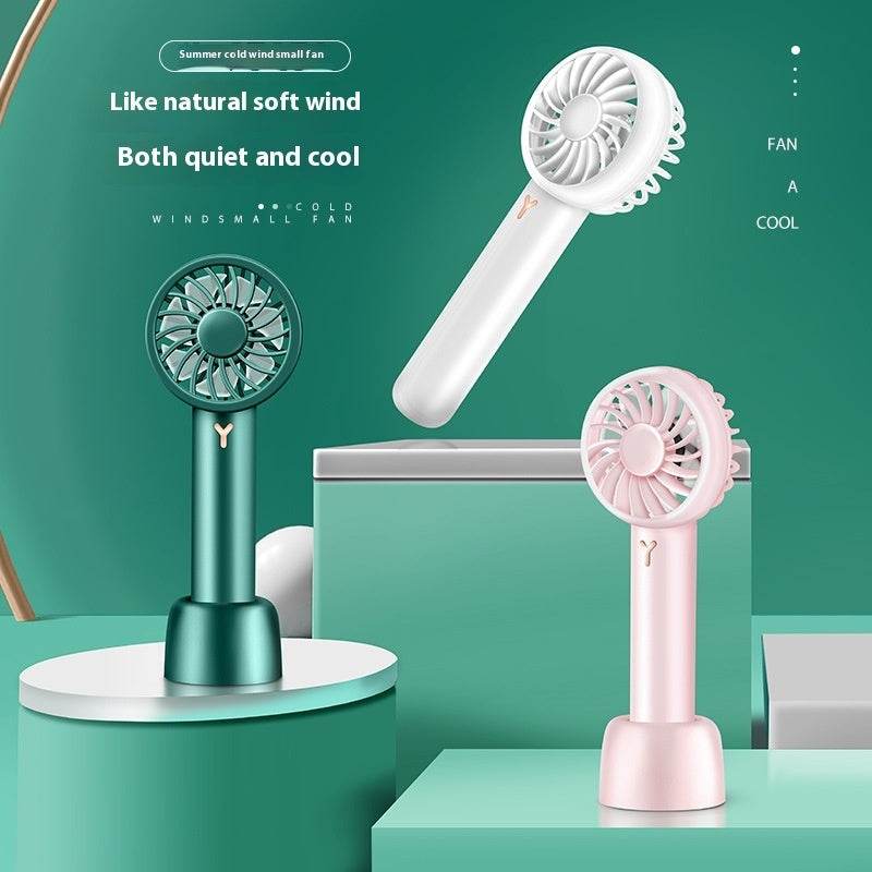 Usb Handheld Mini Fan Charging Gift - Velora