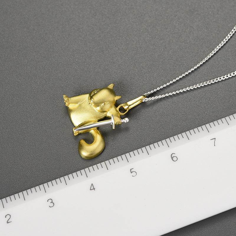 Creative National Style Warlord Squirrel Pendant Martial Arts Mouse Pendant - Velora