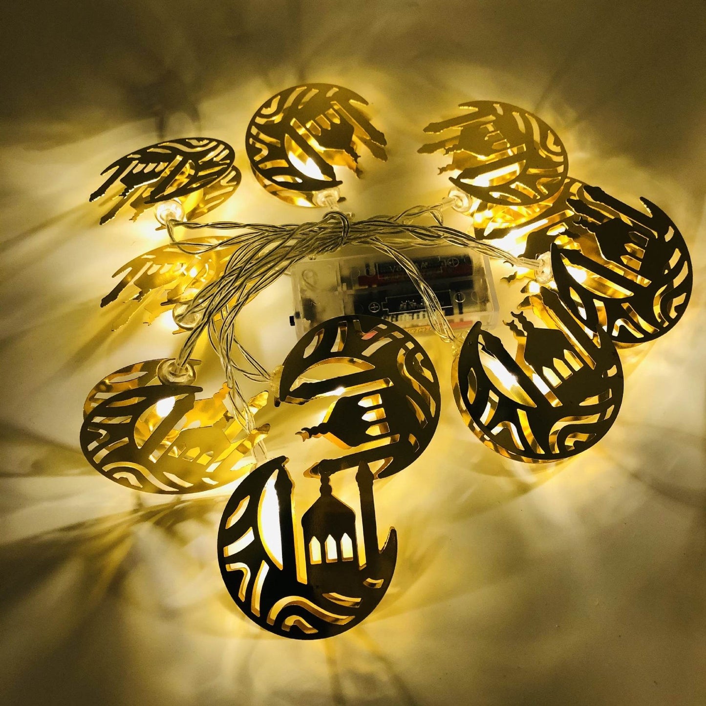 Ramadan Decoration For Diwali Festival Of Eurban Eid Mubarak String Light - Velora