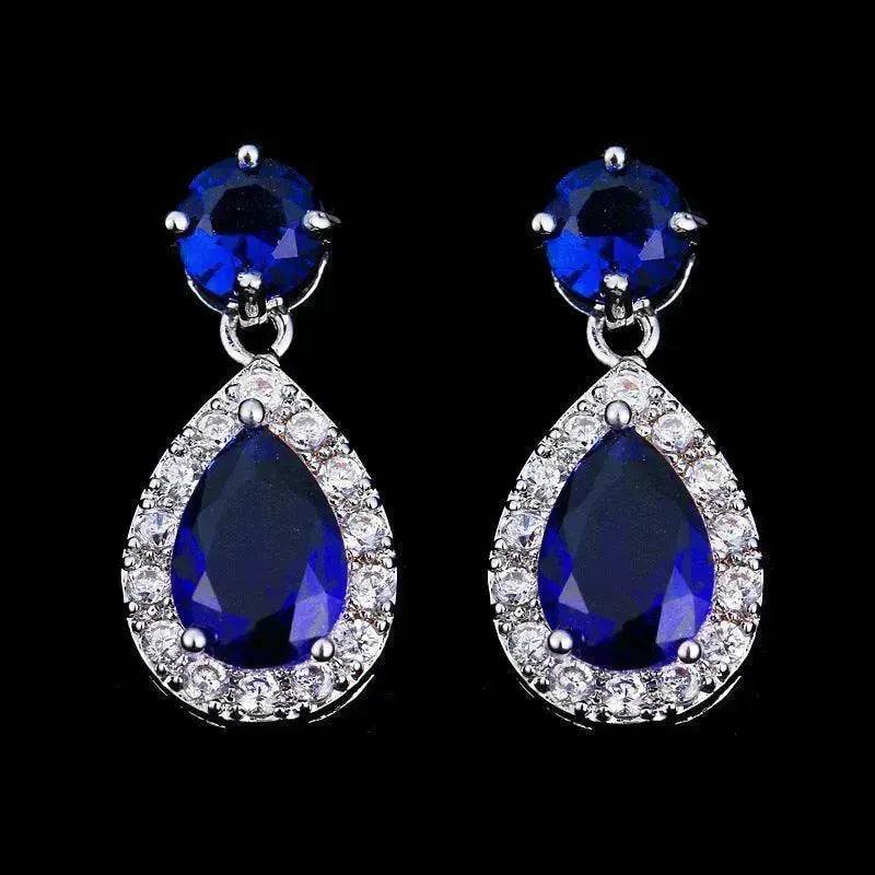 925 Sterling Silver Ear Needle Hypoallergenic Pearl drop Earrings For Women - Velora