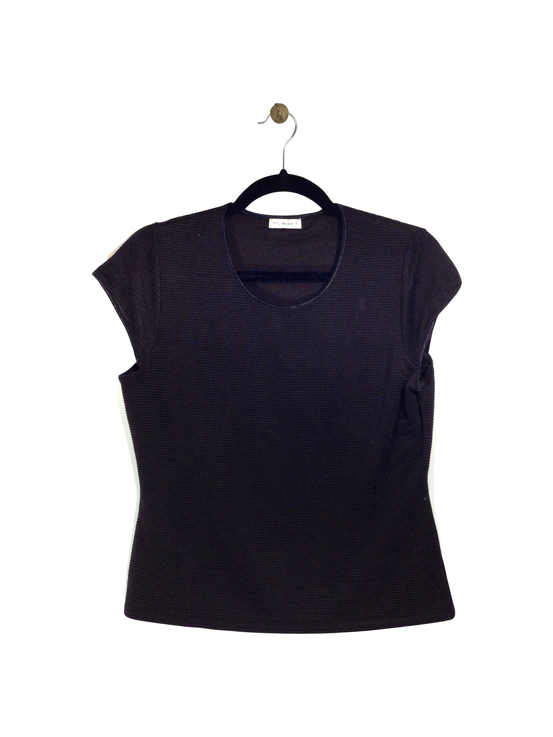 PLANET T-shirt Regular fit in Black - S - Velora