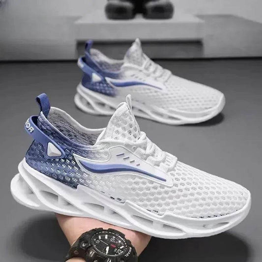 Men's Casual Walking Running Non slip lace up sneakers - Velora