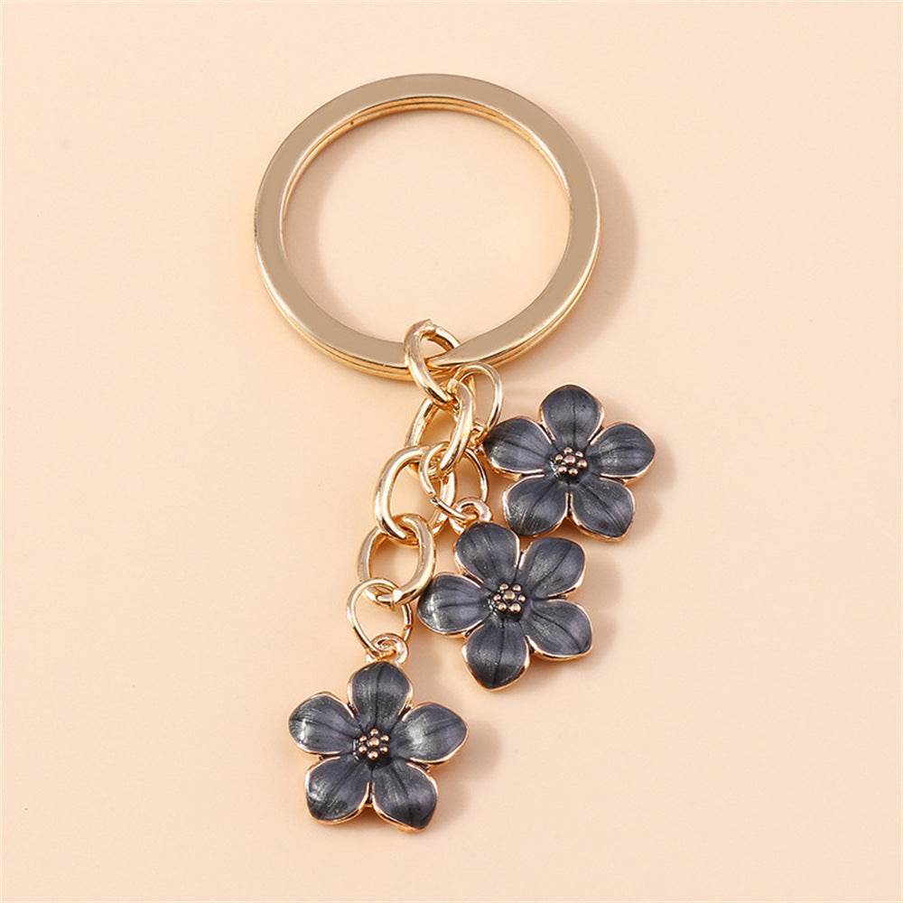 Sweet Girly Cherry Blossom Keychain - Velora