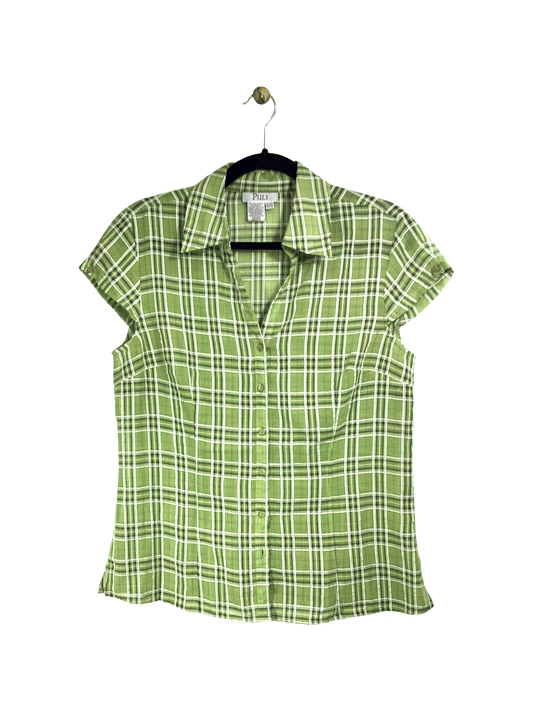 PULI Button-down Top Regular fit in Green - 10 - Velora