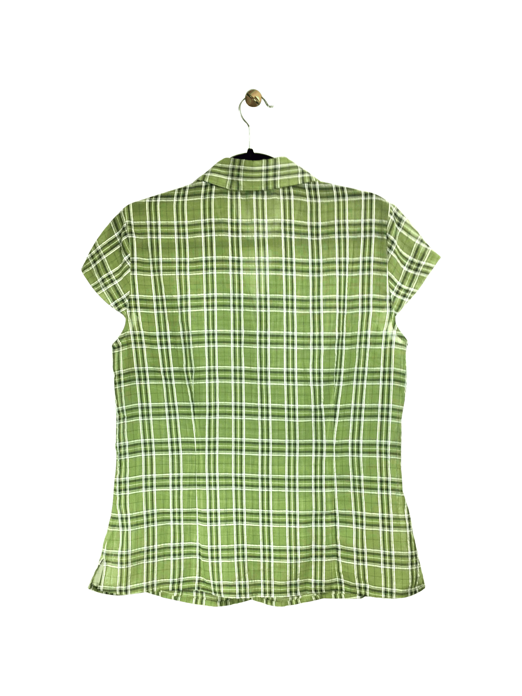 PULI Button-down Top Regular fit in Green - 10 - Velora