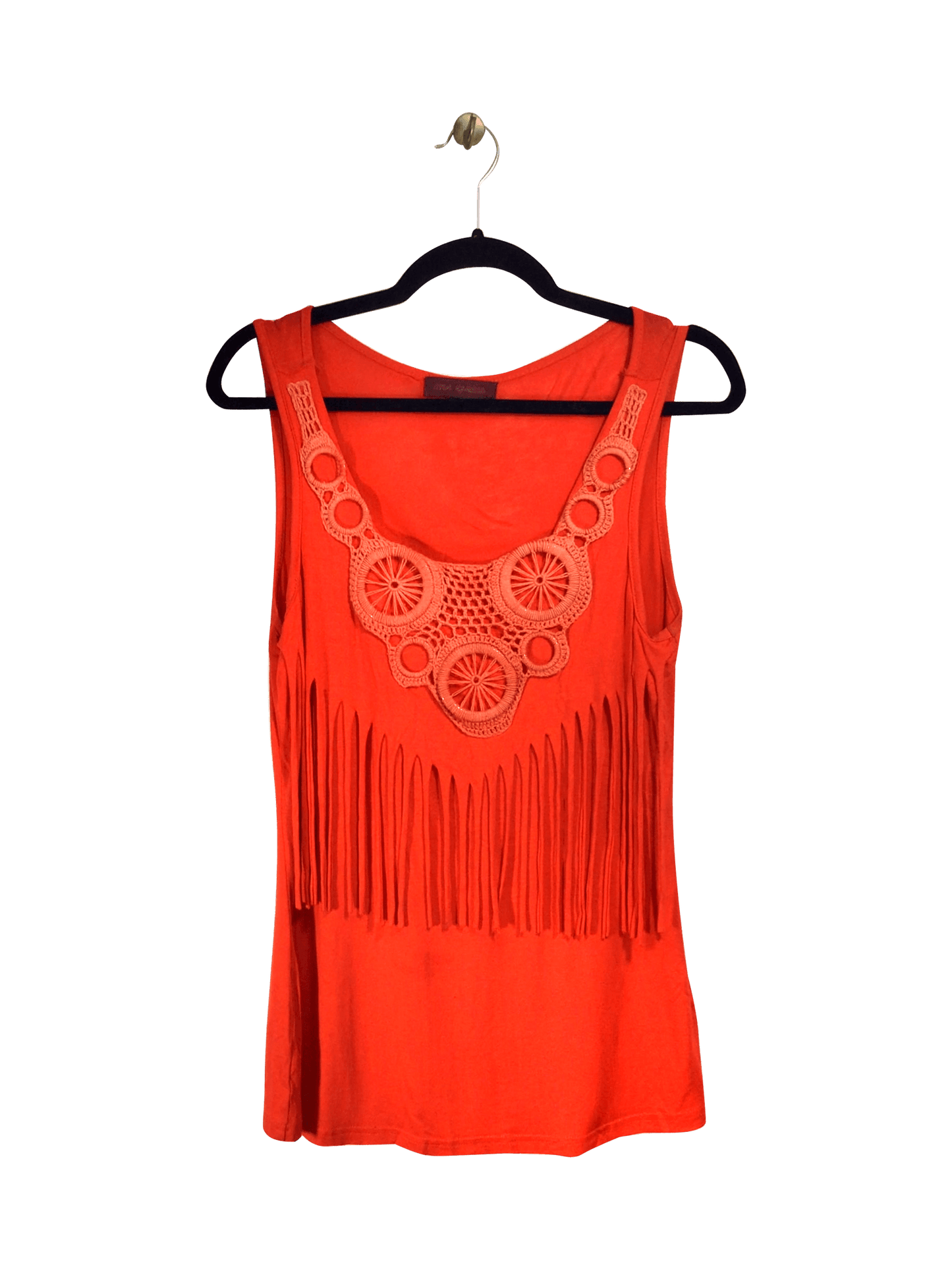 UNBRANDED Tank Top Regular fit in Orange - S - Velora