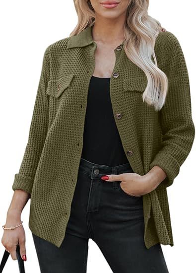 European And American Lapel Women's Cardigan Top