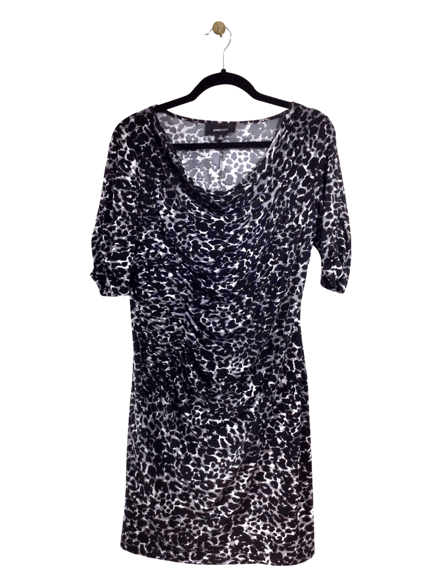 JONES & CO. Midi Dress Regular fit in Black - 12 - Velora