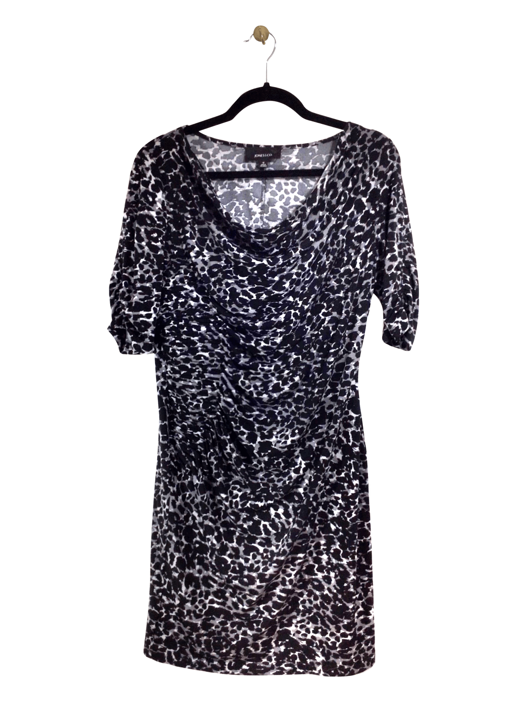 JONES & CO. Midi Dress Regular fit in Black - 12 - Velora