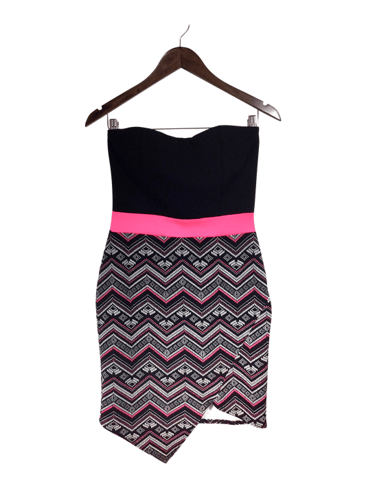 ECLIPSE Mini Dress Regular fit in Black - L - Velora