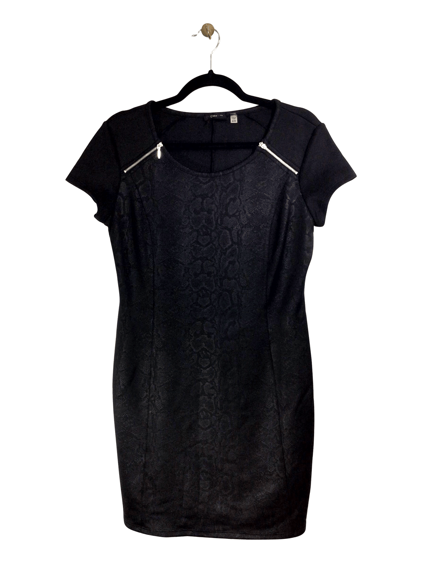DEX Midi Dress Regular fit in Black - M - Velora