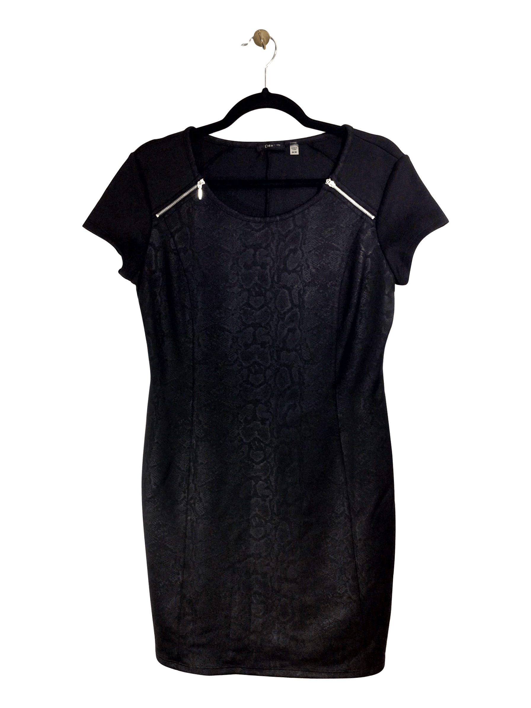 DEX Midi Dress Regular fit in Black - M - Velora