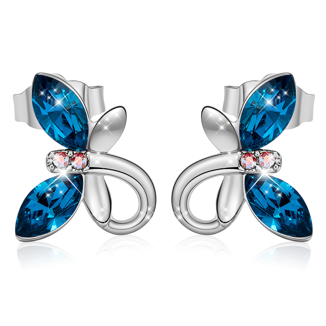 Swarovski Crystal Butterfly Earrings - 2019 Collection