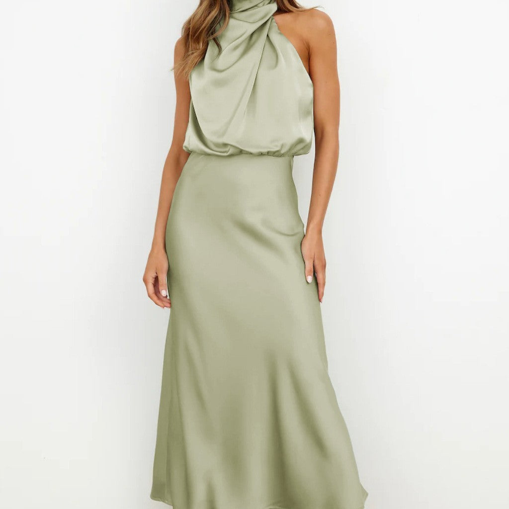 Summer Sleeveless Dress Ins Fashion Elegant Evening Party Club Clothing For Women Velora