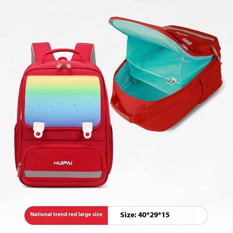 Primary School Student Schoolbag Burden Reduction Spine Protection - Velora