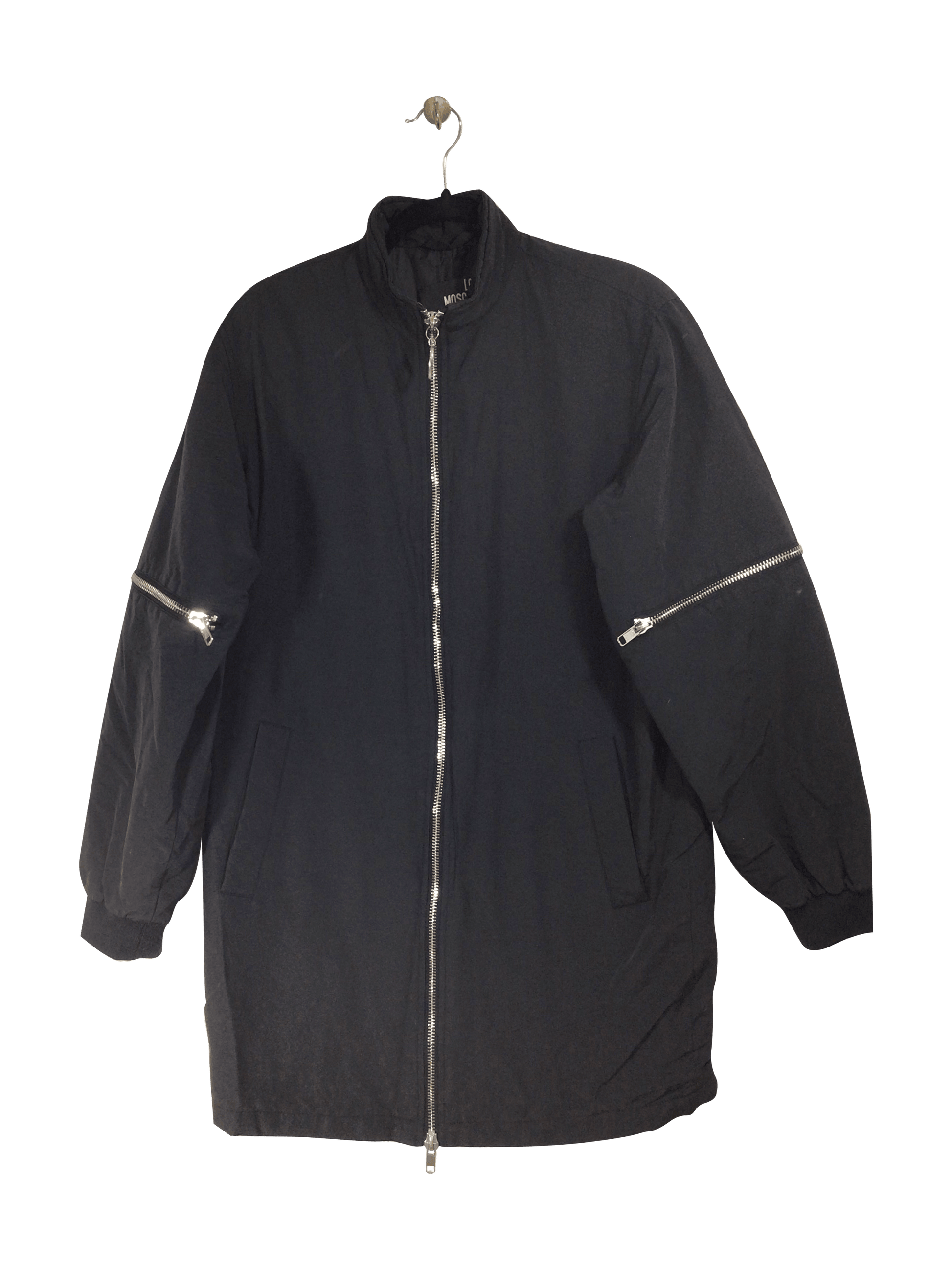 MOSCHINO Coat Regular fit in Black - 4 - Velora