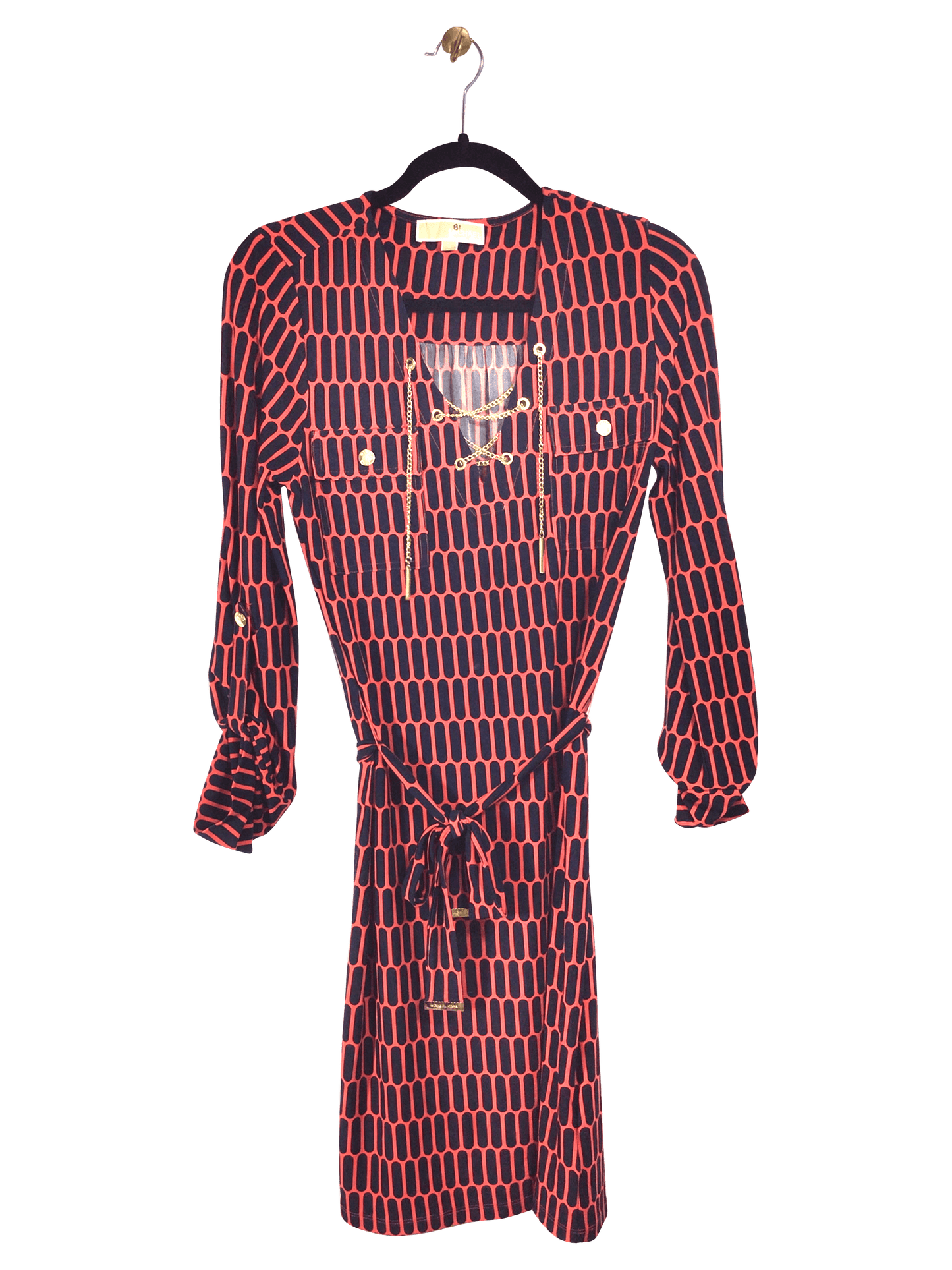 MICHAEL KORS Wrap Dress Regular fit in Red - S - Velora