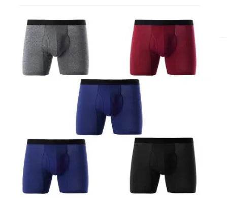 Men's Underwear Cotton Plus Size Men's Boxer Briefs - Velora