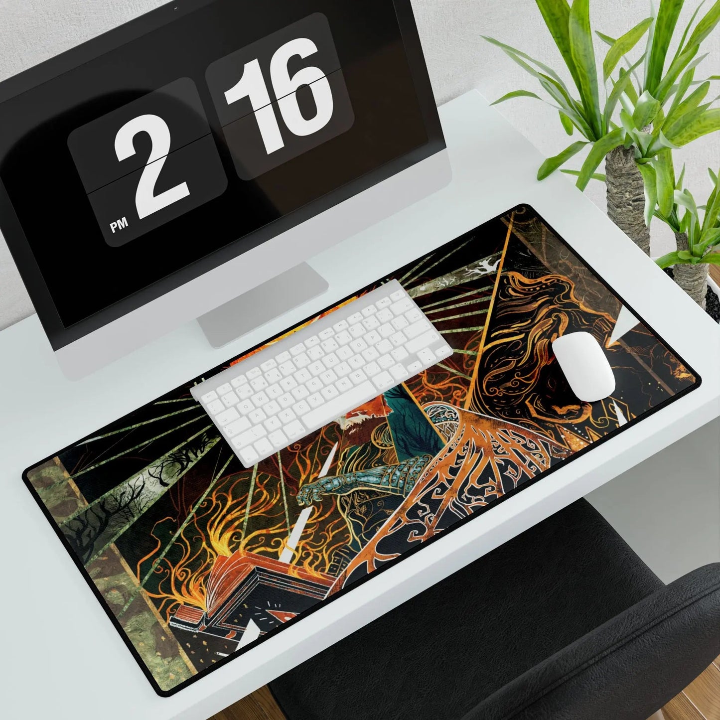 Demonic Tutor Playmat and Computer Mat