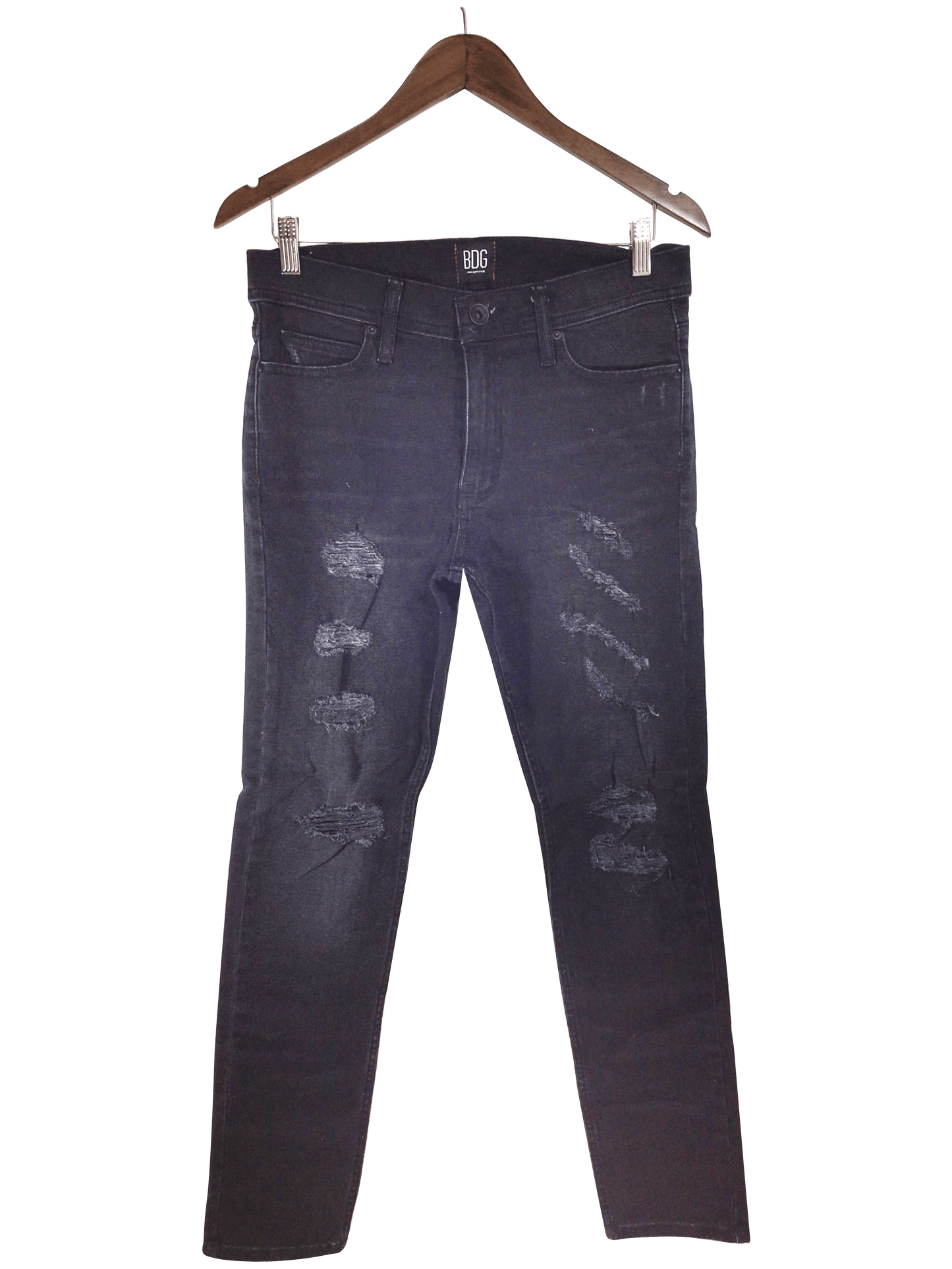 BDG Straight-legged Jeans Regular fit in Black - 30x30 - Velora