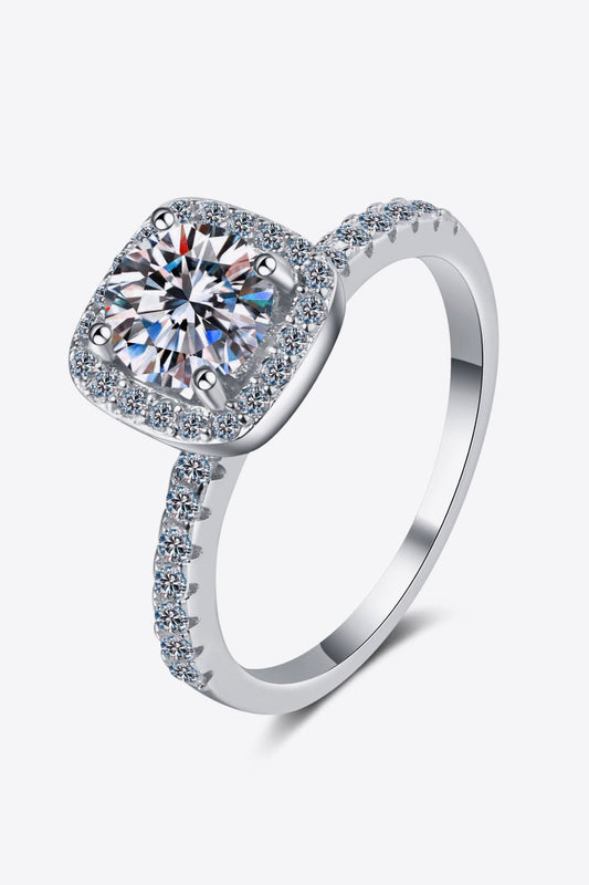 2 Carat Moissanite Square Halo Ring https://like2b-uy