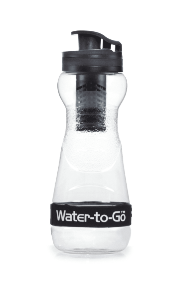 WatertoGo 50cL Water Purification Filter Bottle Removes Contaminants by 99.9% - Velora