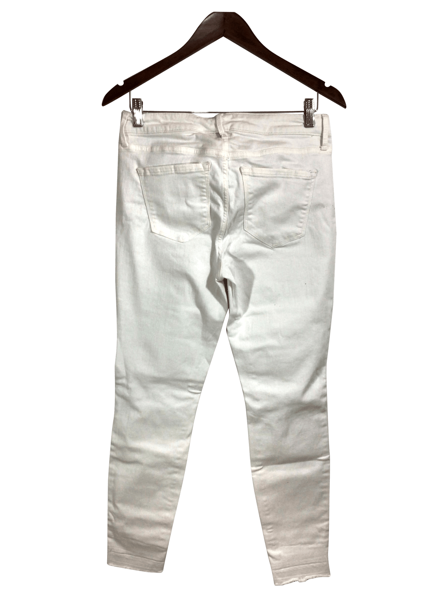 OLD NAVY Straight-legged Jeans Regular fit in White - 8 - Velora