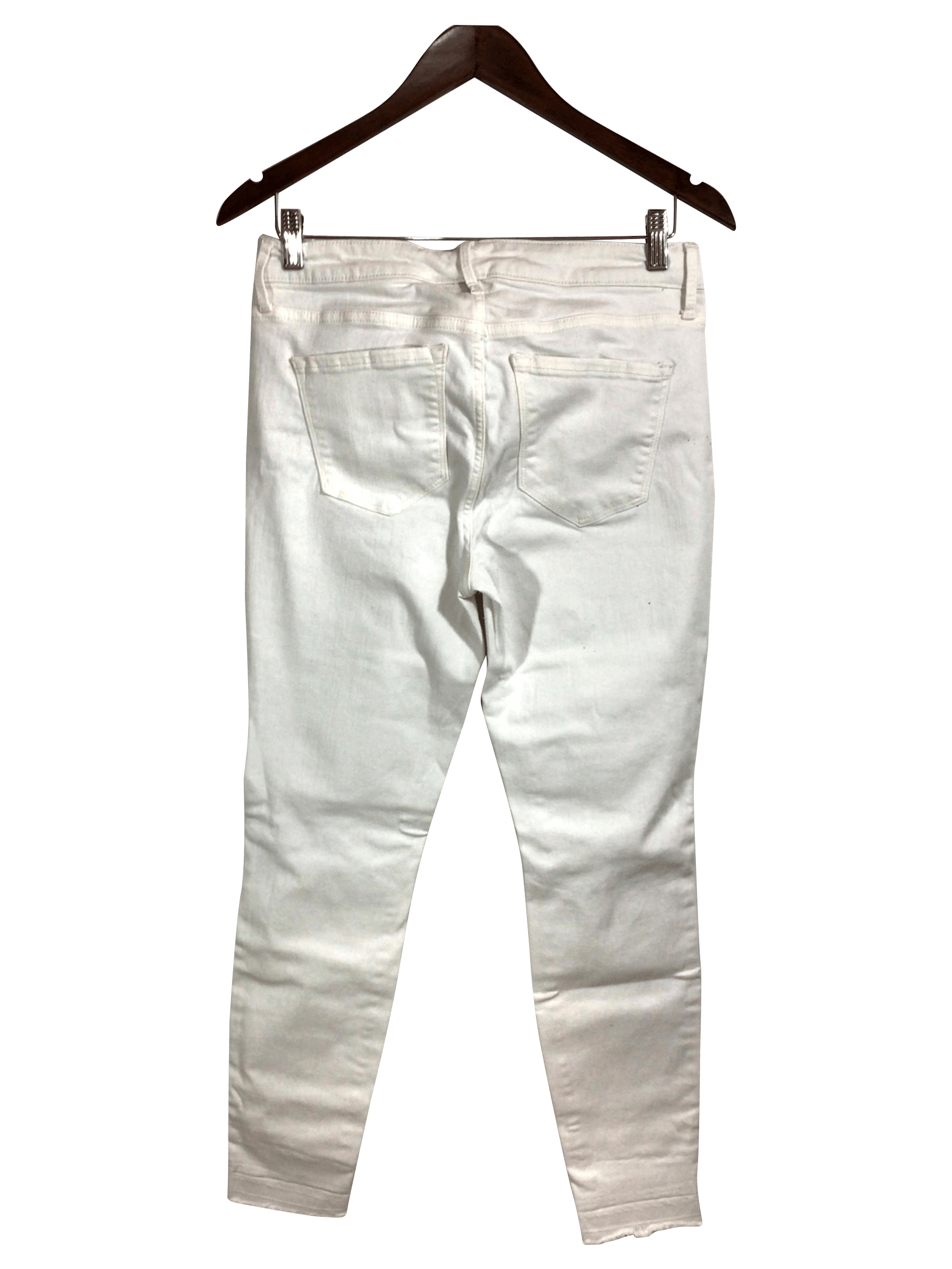 OLD NAVY Straight-legged Jeans Regular fit in White - 8 - Velora