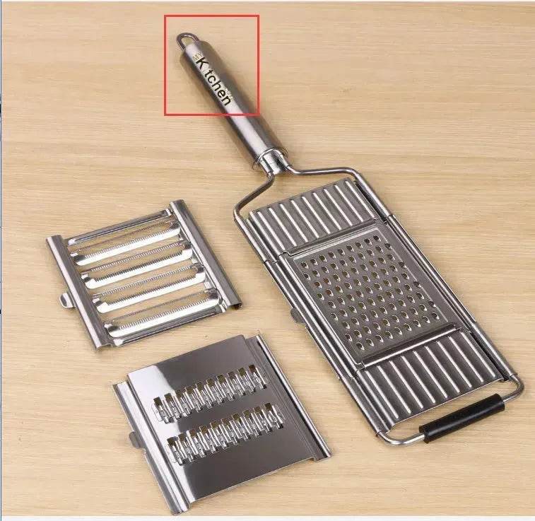 Stainless Steel Grater, Vegetable And Fruit Slicer, Peeler - Velora