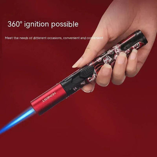 Portable Windproof Torch Lighter Spray Gun Grills Igniter - Velora