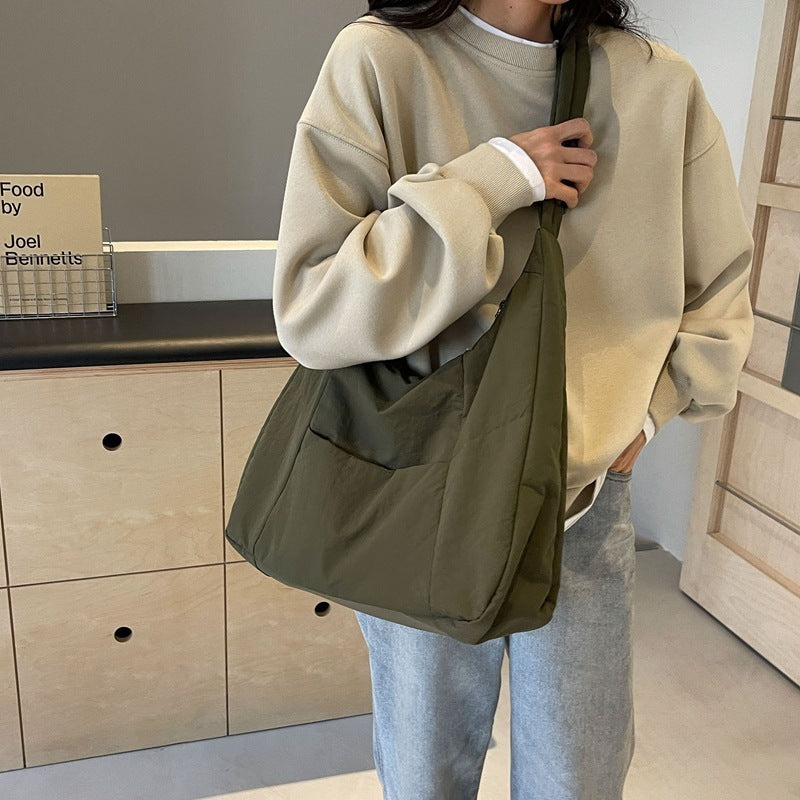 Cotton-padded Korean Casual Shoulder Bag