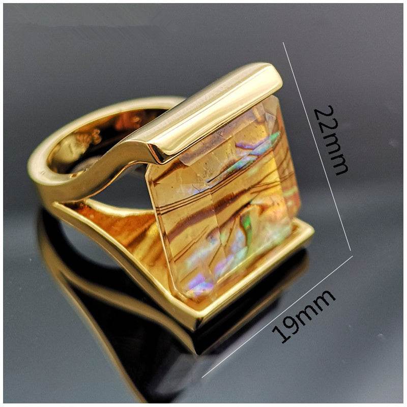Luxury plating ring - Velora