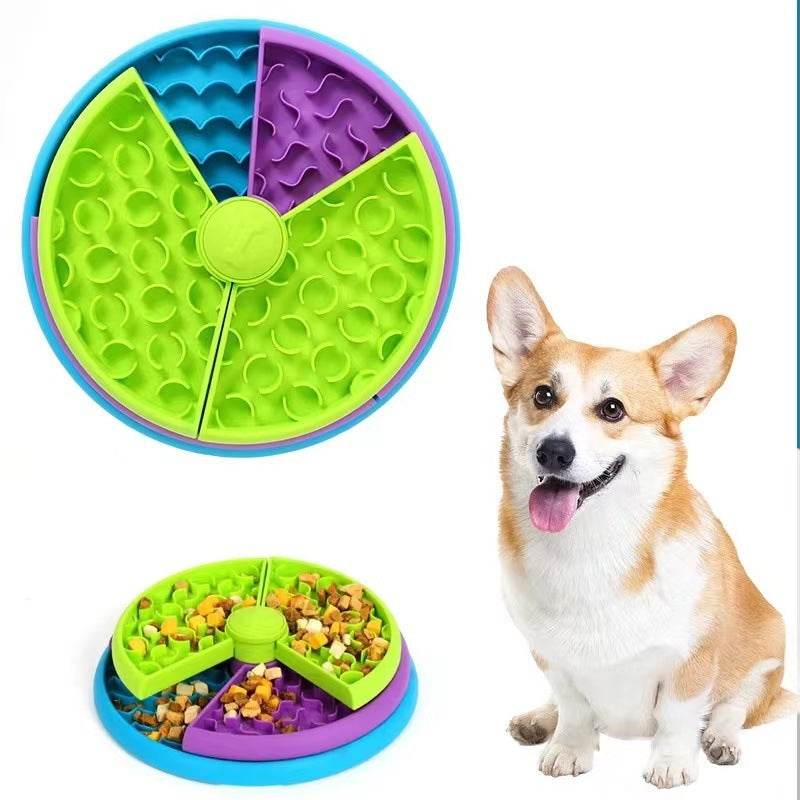 3 Layer Pet Dog Slow Feeder Bowl Anti Choking Puzzle feeder for Dog - Velora