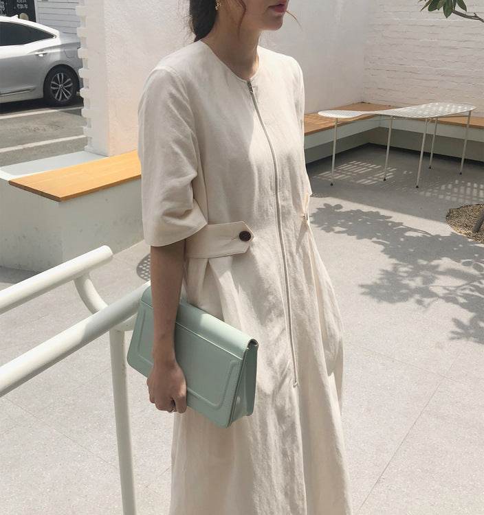 Elegant waist dress - Velora