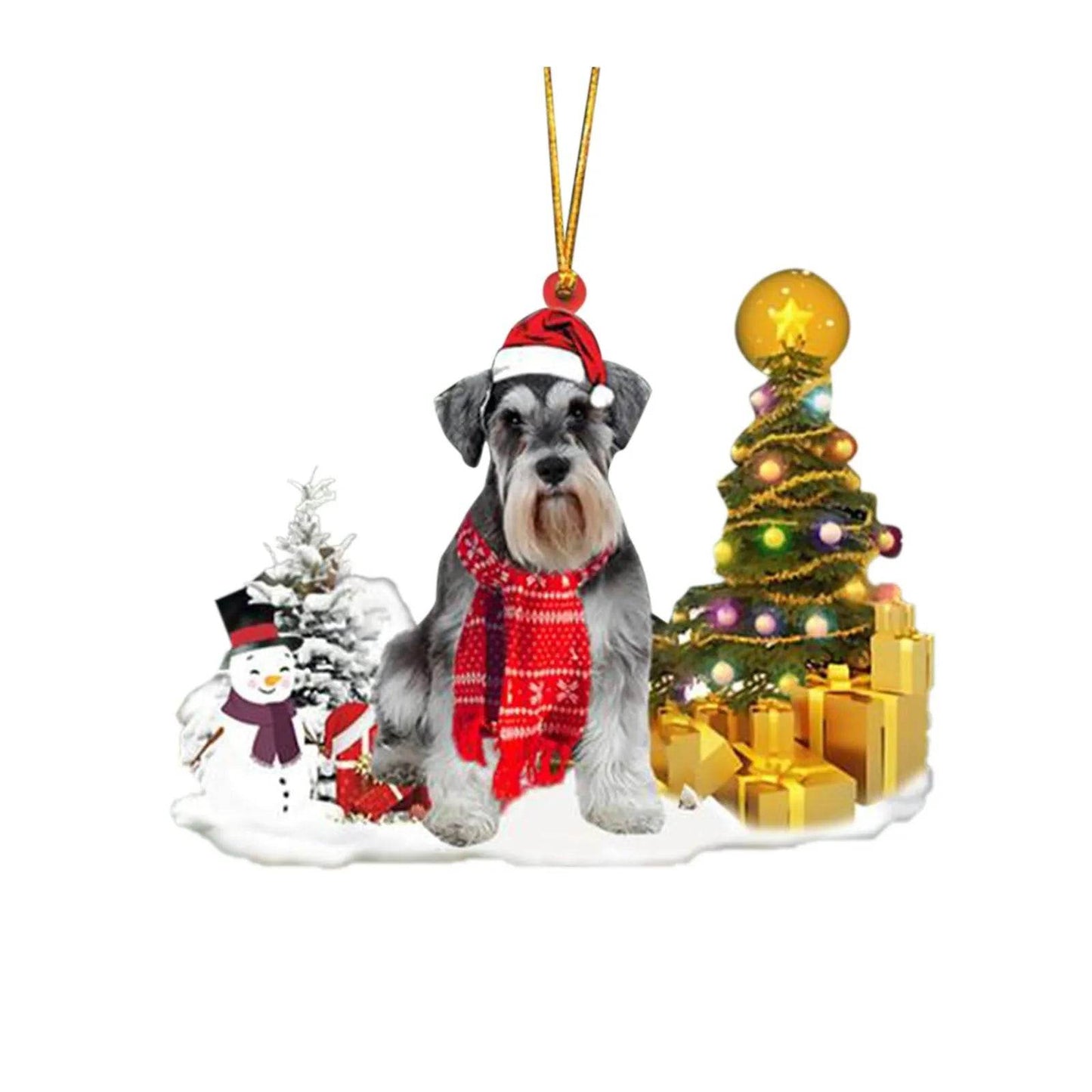 Christmas Family Puppies Decorate Trees With Lights - Velora