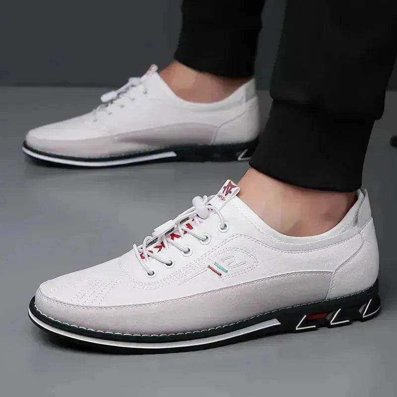 Genuine Leather Sports Comfortable And Non-slip Waterproof Leather Formal Shoes for Men - Velora
