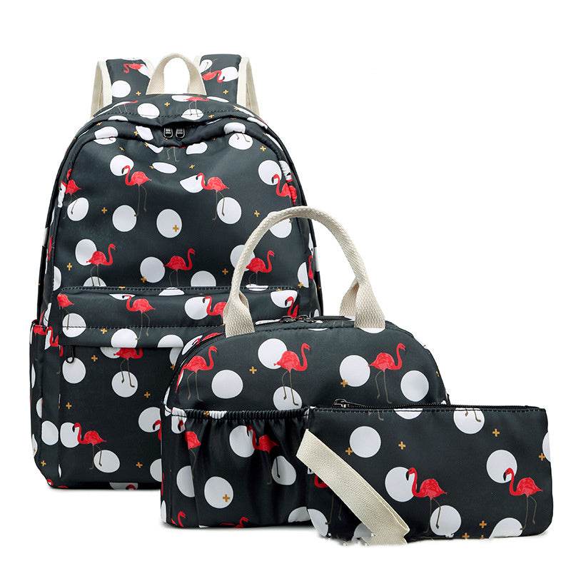 3 piece insulated Backpack lunch bag Pencil Pouch - Velora