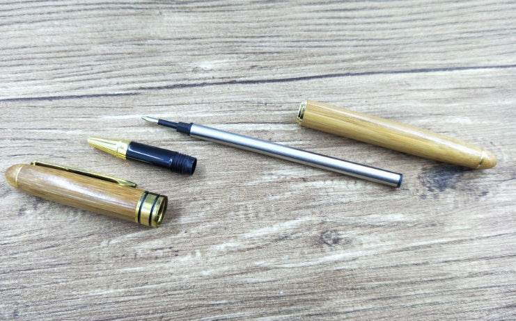 Bamboo Pen Bamboo Pen Pen Ball Pen Lettering Customer Gift Hard Pen Neutral Bamboo Pen - Velora