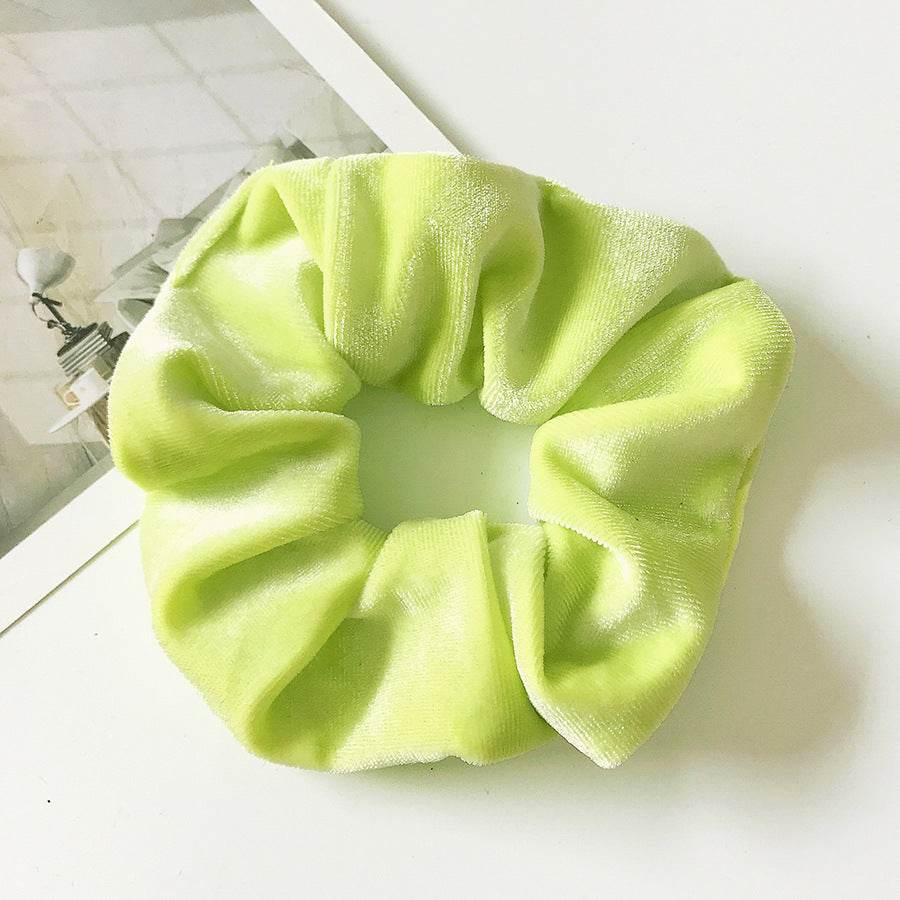 Fashion Velvet Scrunchies for Hair Ponytail Holder - Velora