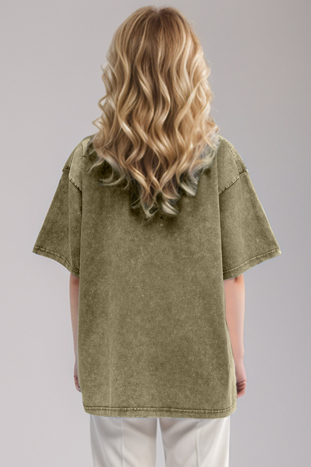 Basic Bae Round Neck Half Sleeve T-Shirt True Northern Spirit