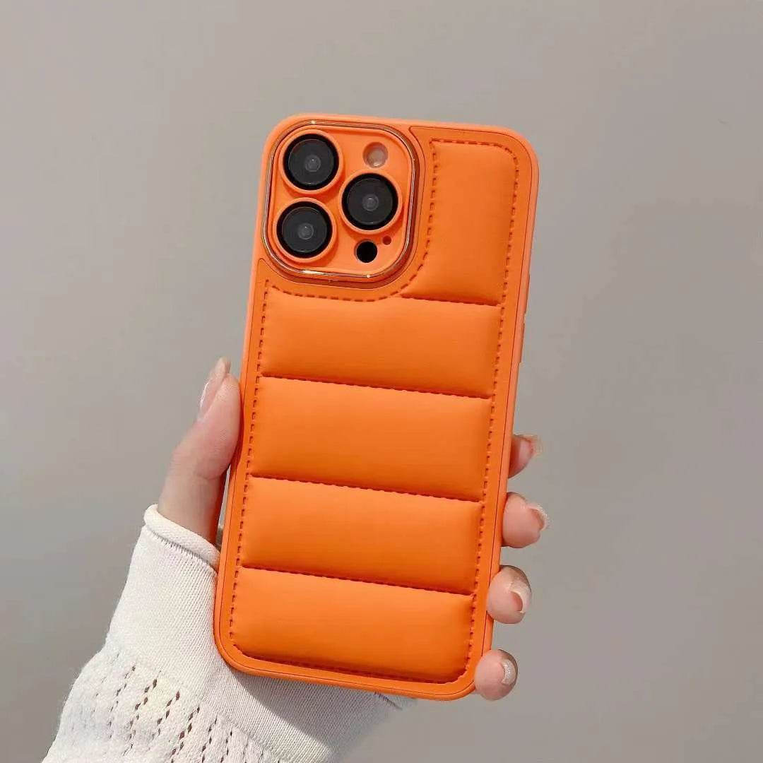 Cotton Filled Down Jacket Phone Case - Velora